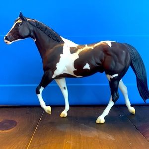 Breyer horse brown and white traditional